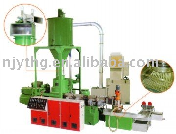 PE PP recycling and granulating system