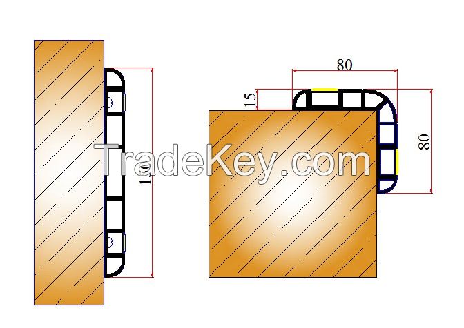 Rubber wall &amp; Corner guards