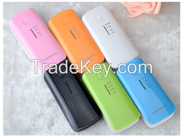 5200mAh Power Bank with Led Light Multi Color for iPhone, iPad, Samsung Galaxy, Note , Android Tablet pc, HTC, And all smartphone