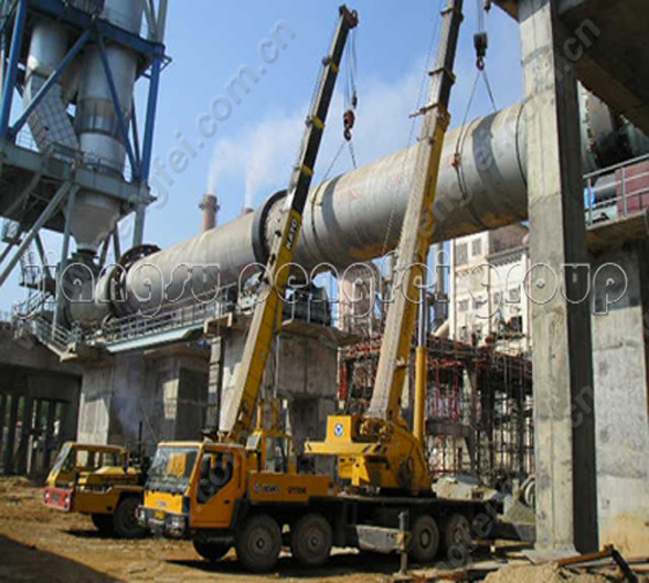 Complete set of cement machinery