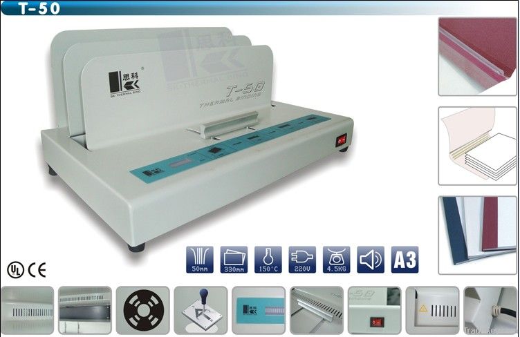 Office  automatic electirc metal durable Hot binder