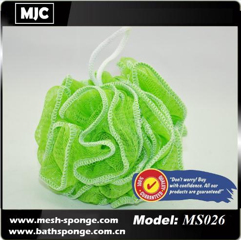 LDPE mesh bath sponge ball