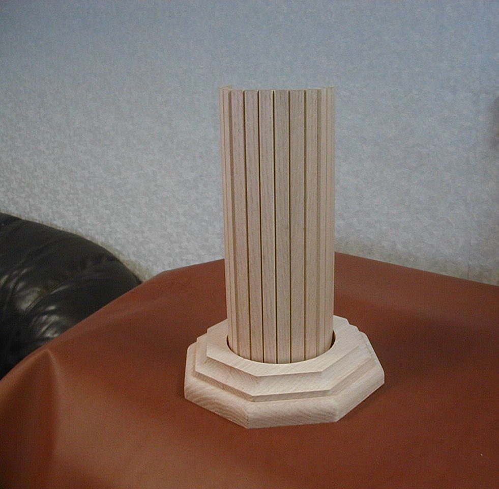 Solid Wood Molding for Pole and Roma Column Cover and Decoration