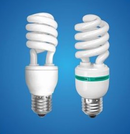 spiral type energy saving lamps
