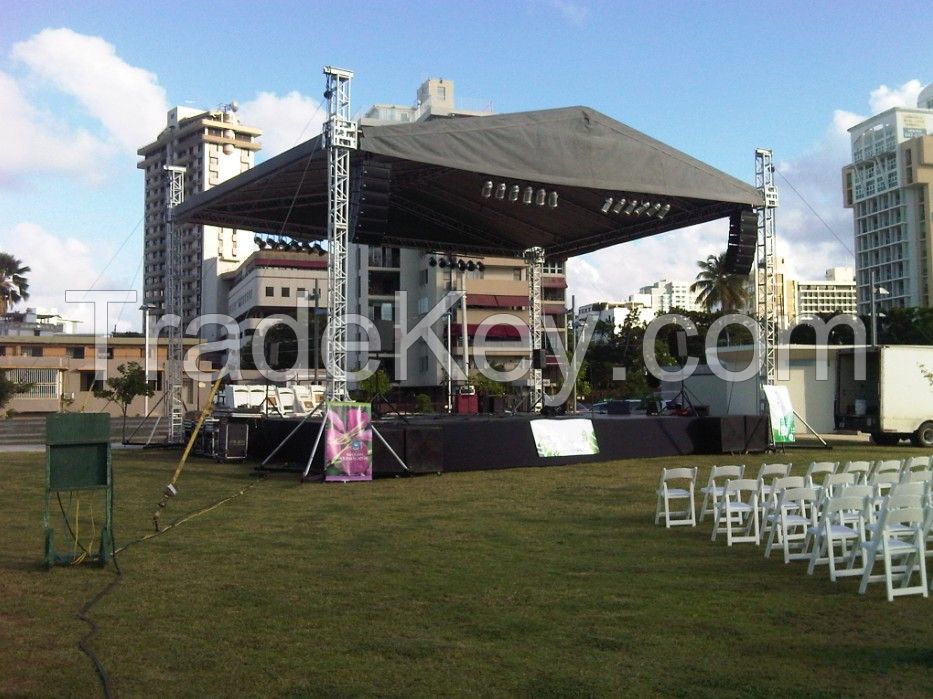 outdoor aluminum stage lighting truss