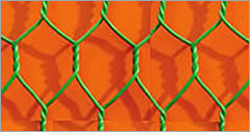 Hexagonal wire netting