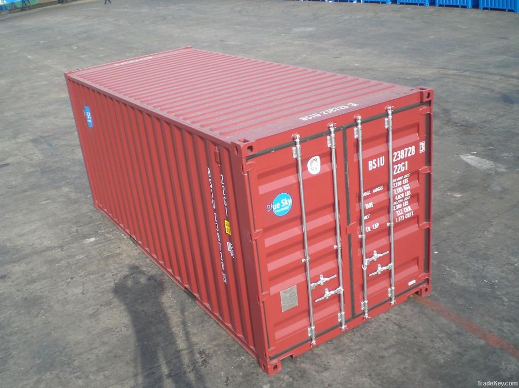20ft dry van container