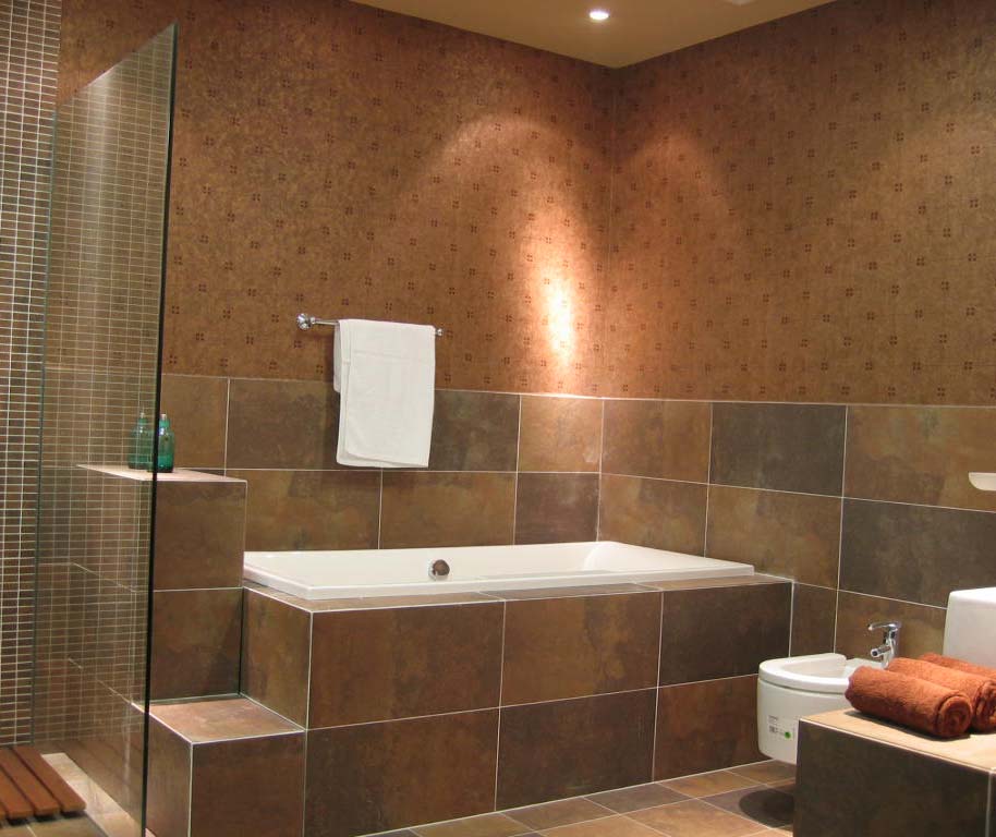 Ceramic tiles, Glass mosaic, Sanitary ware.