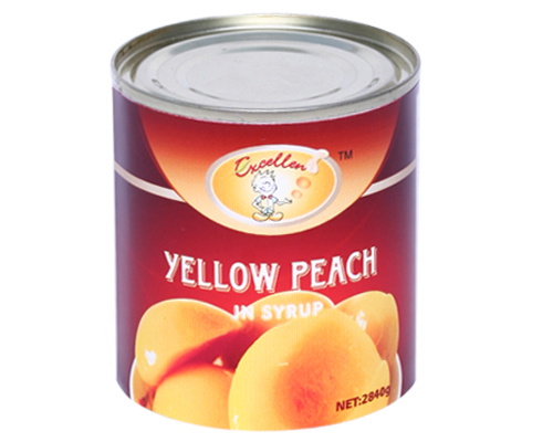 Canned Yellow Peach