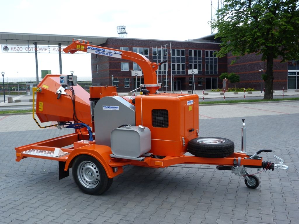 Wood chipper Skorpion 280 SDB - Tekanmotor