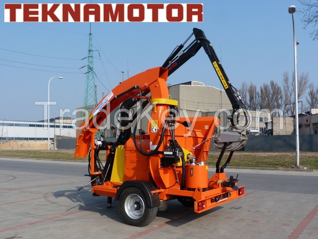 Wood chipper Skorpion 500 RB - Tekanmotor