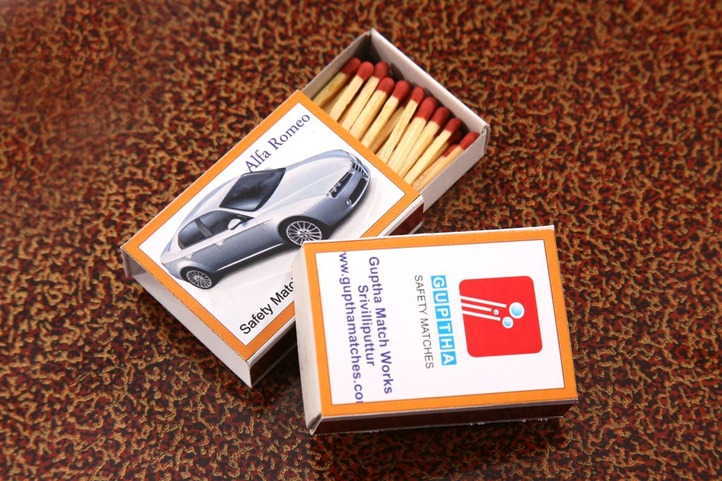 Cardboard Safety Matches, Veneers Wooden Safety Matches, Wax Matches