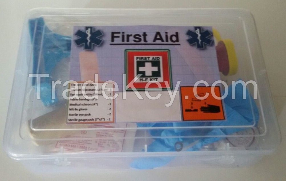 HYDROFLUORIC ACID EMERGENCY FIRST AID KIT