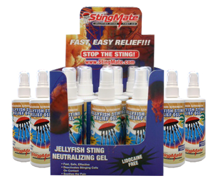 StingMateÂ® Jellyfish Sting First Aid Gel Spray
