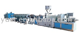 pvc  conical  twin screw  extruder