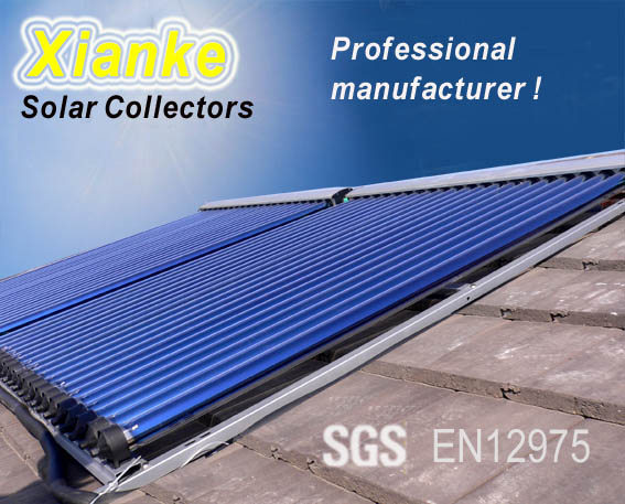 Pressure solar collector