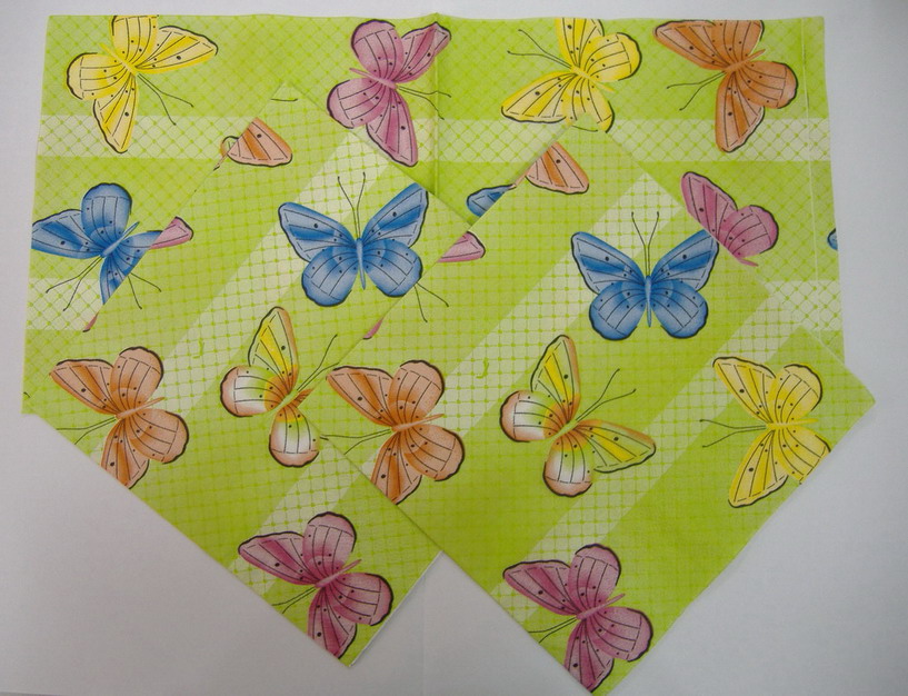 Color Printed Napkin Paper (BUTTERFLY )