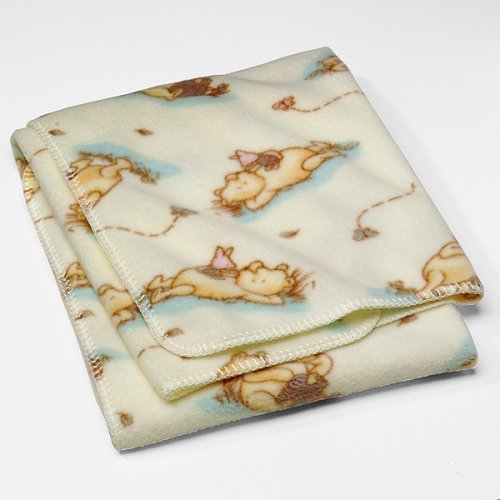 Printed polar fleece blanket