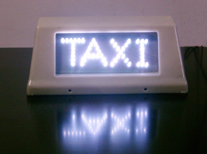 led taxi light