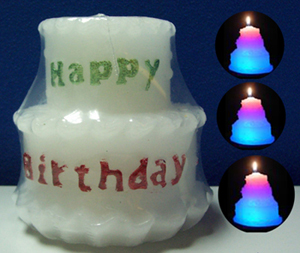 Birthday Cake Candle (GT-402V)
