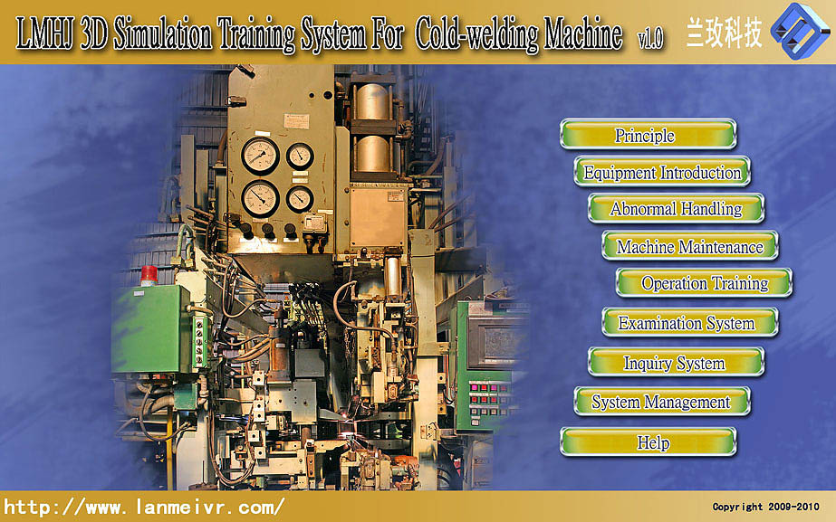 3D Simulation Training System for Cold-Welding Machine