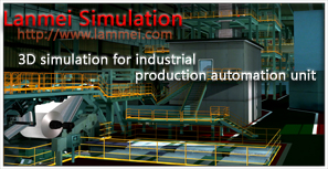 3D Simulation for Industrial Automation Production Training System