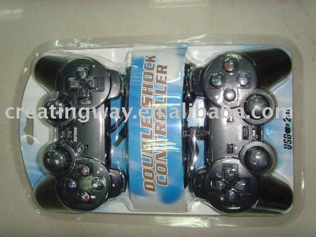 USB Double Shock Controller