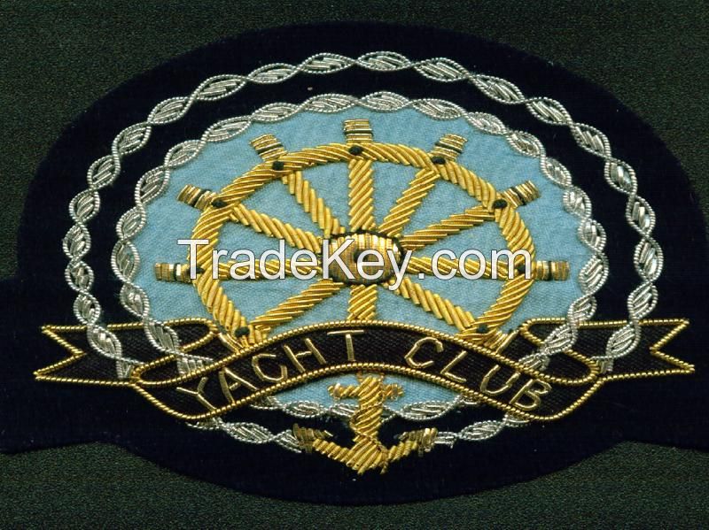 Hand And Machine Embroidered badges