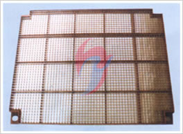 Mine sieving mesh