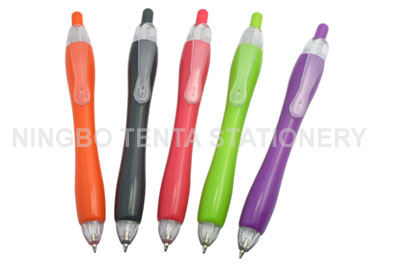 Twist ball pen with thermometer+PDA
