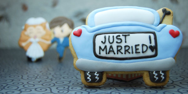 Just Married Car