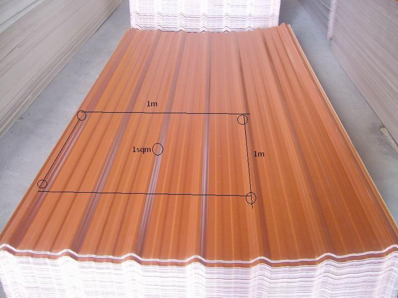 heat insulation UPVC roof sheet
