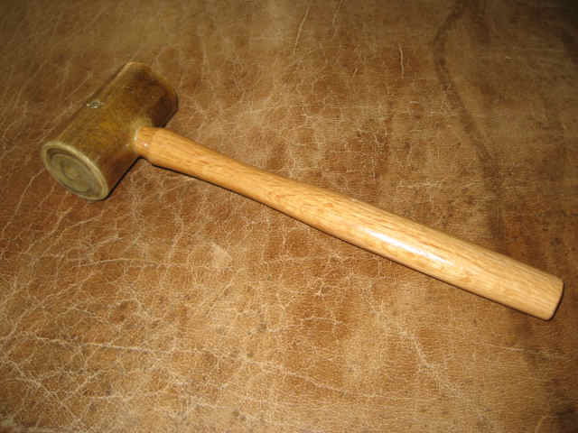 rawhide mallet