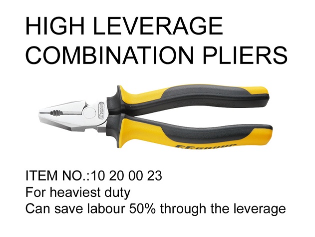 HIGH LEVERAGE COMBINATION PLIERS