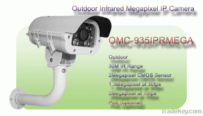 Outdoor IR 1080P HD IP network bullet PoE camera