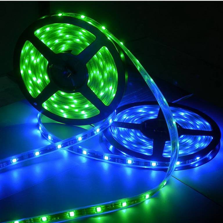 high quality LED flexible strip light SMD3528 multicolor for option