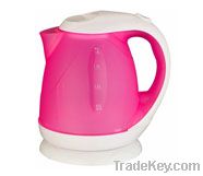 cordless electric plastic water kettle