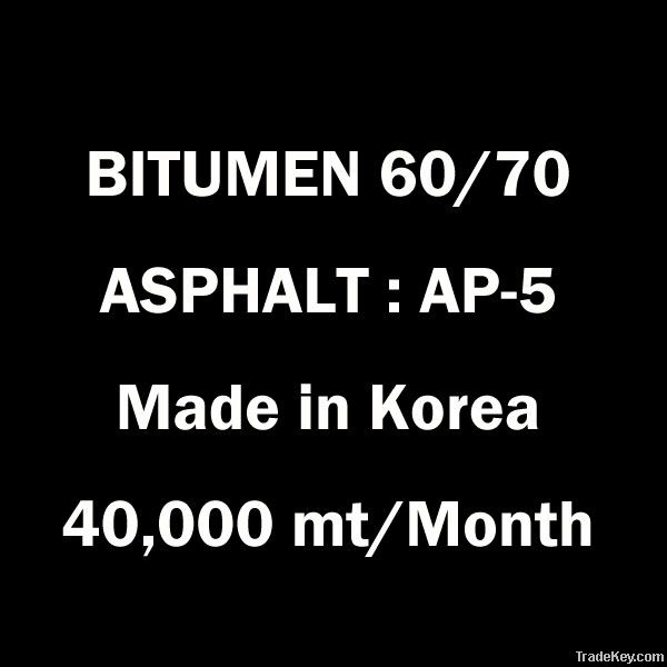 Bitumen 60/70 (Asphalt)