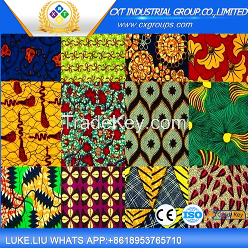Custom popular african wax print fabric