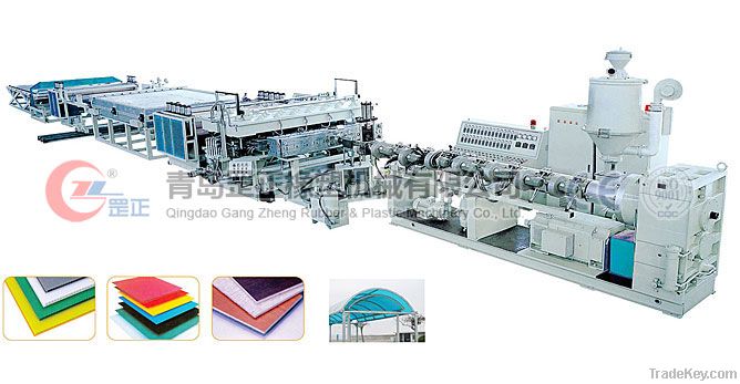 PP/PE/PVC wood board extrusion line