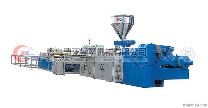 plastic PVC sheet production line