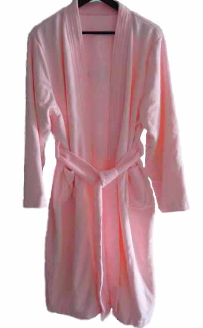microfiber bath robe (microfiber bathrobe/ bath gown)