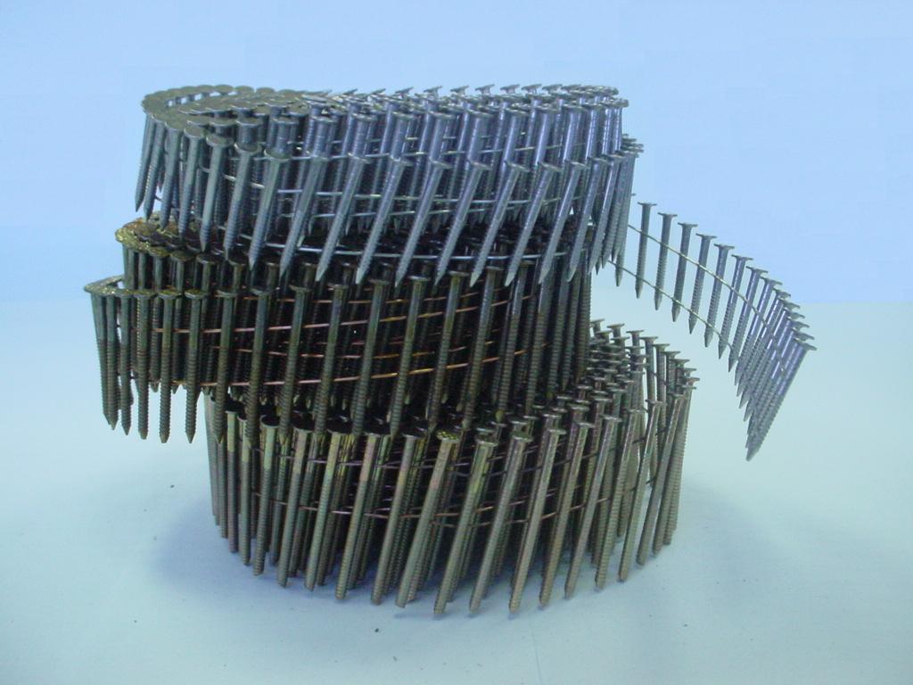 Wire-collated Coil Wire Nails