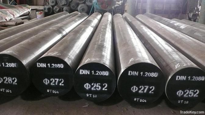 Alloy steel Cr12, 1.2080, D3 hot rolled or hot forged