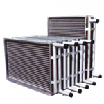 Surface Cooler/Hot Water Coil/Air Cooling Coil with 12mm Copper Diamet