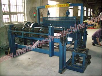 fully automatic crimped wire mesh machine