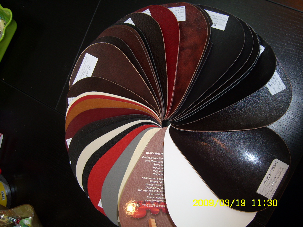 bonded leather/recycle leather