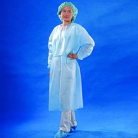 Non Woven Isolation Coat, Surgical Gown