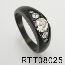 titanium ring earrings
