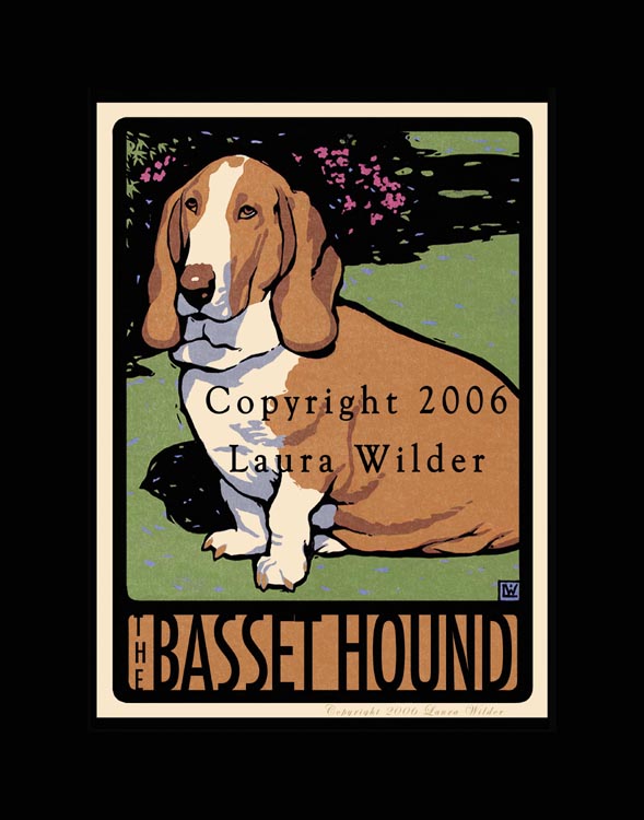 Basset Hound Giclee Print